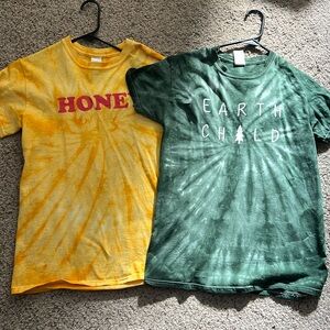 Earth Child & Honey Tshirt bundle sz S